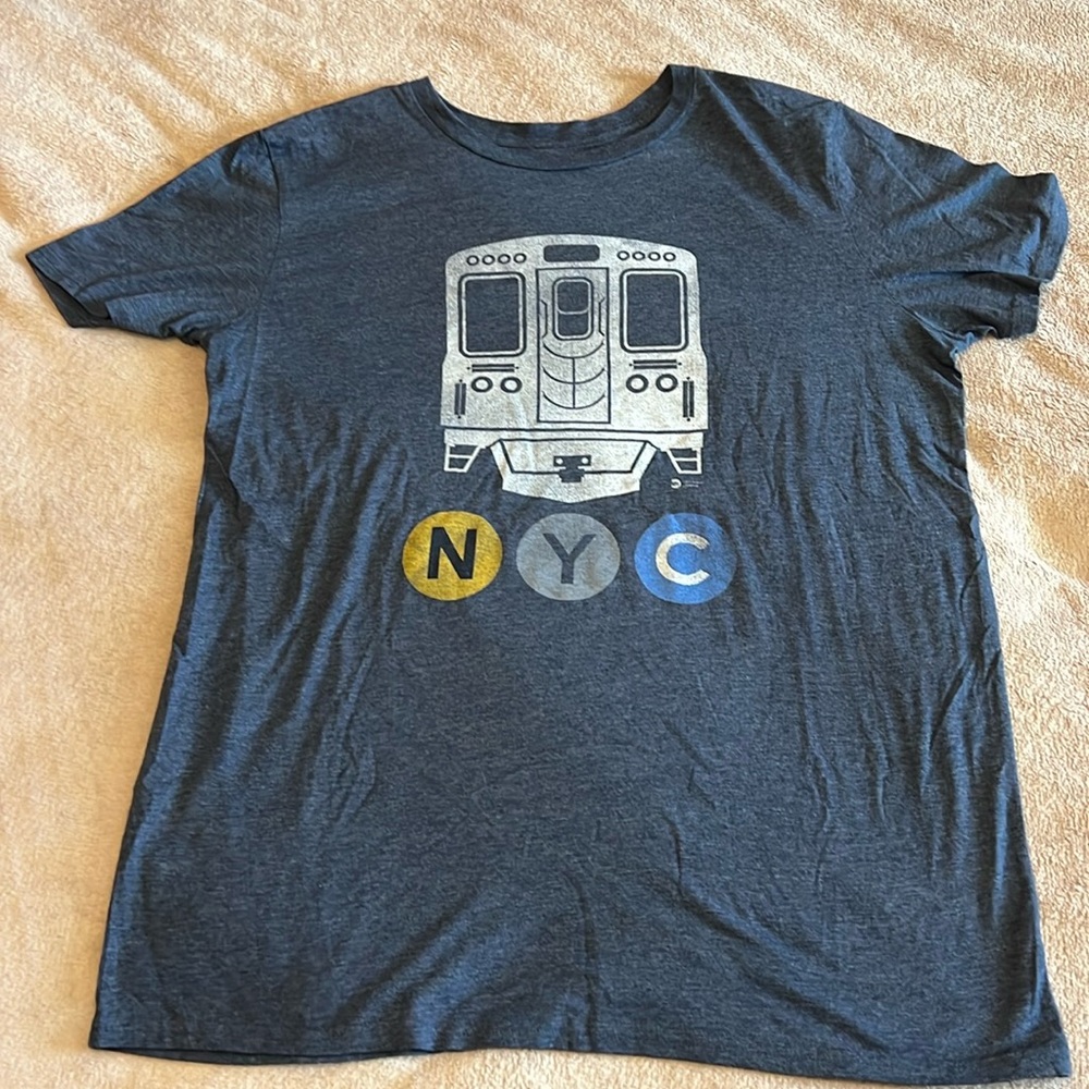 Gently worn, Local Pride NYC Subway T-Shirt, Size L